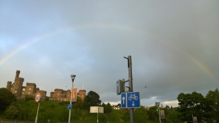 Rainbow is a good sign
